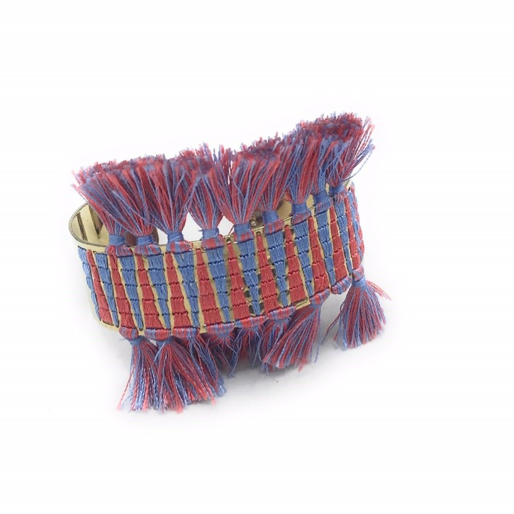 Fleetwood Fringe Stella & Dot Cuff Bracelet